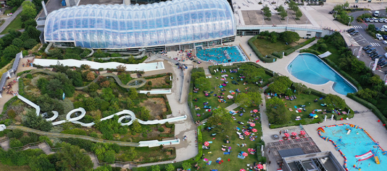 Parc aquatique en Haute-Savoie